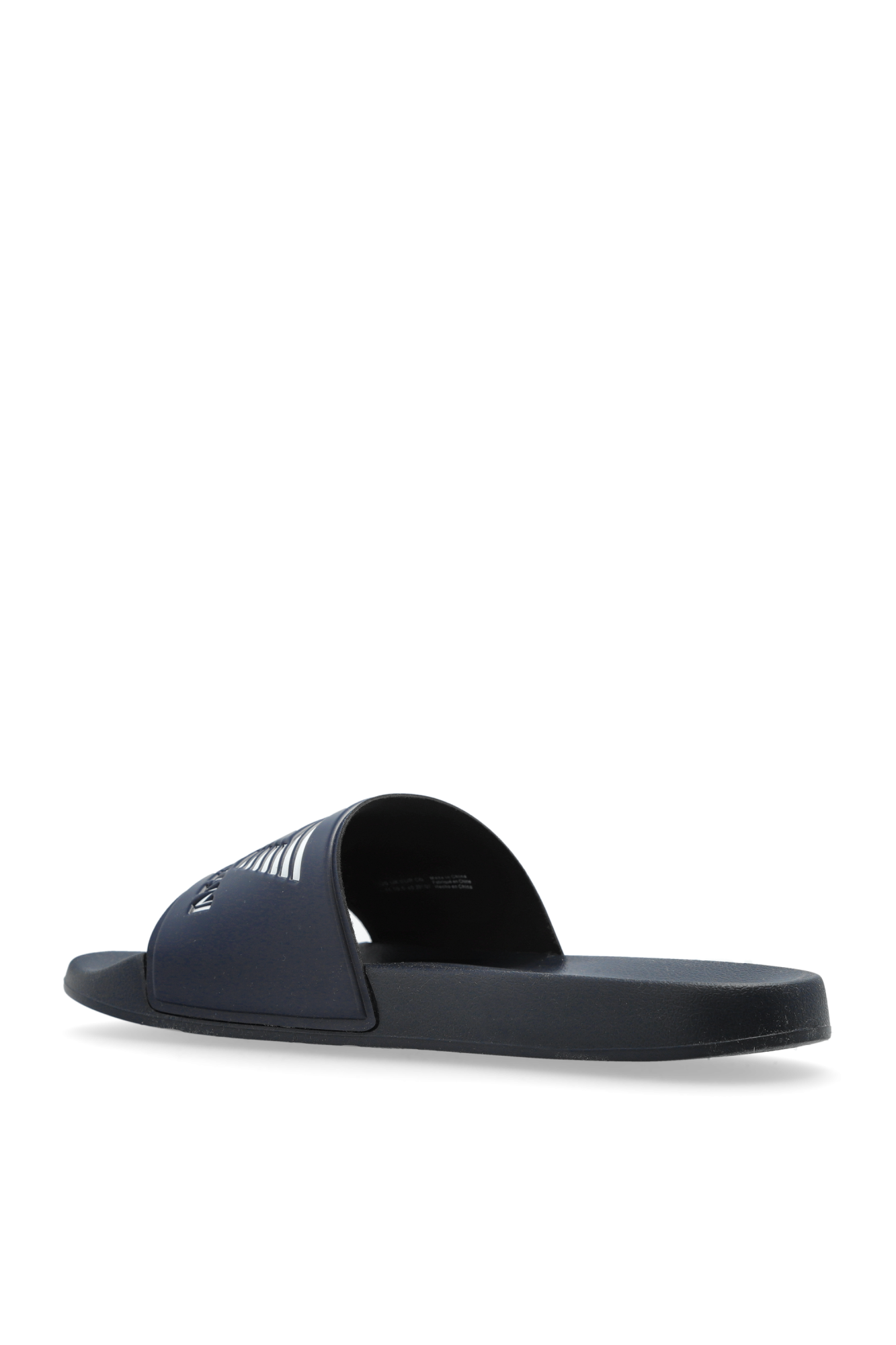 EA7 Emporio Armani Rubber flip-flops with logo | Men's Shoes